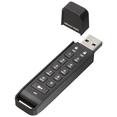 datAshur Personal2, USB 3.0 (3.1 Gen 1) , Type-A, 256-bit AES, FIPS 197, Cromo, Android, Cuffia