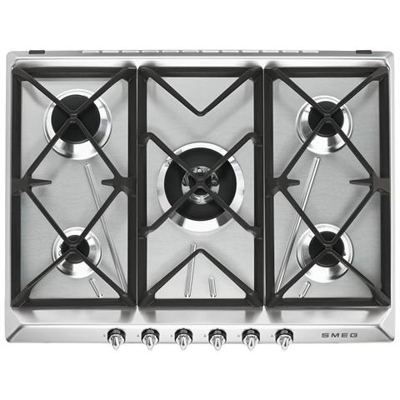 Piano Cottura SR975XGH Victoria a Gas 5 Fuochi Gas Colore Inox
