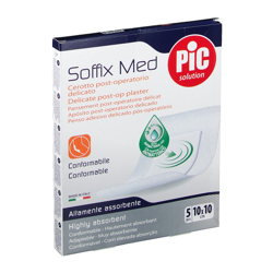 Pic® Soffix Med Cerotto post-operatorio​ 10 x 10 cm en oferta