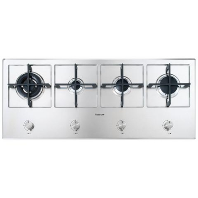 Piano Cottura 7607 032 a Gas 4 Fuochi Gas Colore Inox