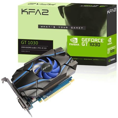 GeForce GT 1030 2 GB GDDR5 Pci-E 1 x DVI-D 1 x HDMI ARMOR
