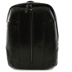 Zaino In Vera Pelle Colore Nero - Pelletteria Toscana Made In Italy - Zaino características