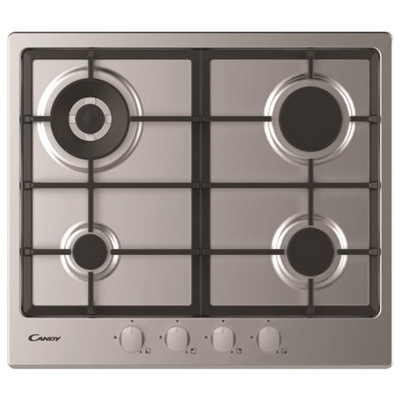 Piano Cottura CHG6BR4WX a Gas 4 Fuochi Gas Colore Inox