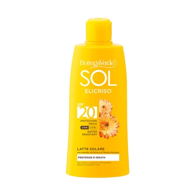 SOL Elicriso - Latte solare - protezione media SPF20 - water resistant