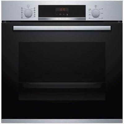 Forno Elettrico da Incasso HBA5740S0 Capacità 71 L Multifunzione Ventilato Colore Nero, Acciaio inossidabile