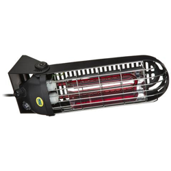 Termoconvettore Lampada Riscaldante a Parete Potenza 1200 Watt Colore Nero características