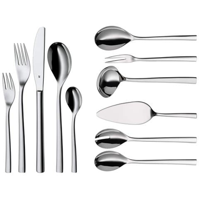 Set Posate 66 Pezzi Palermo Acciaio Inossidabile