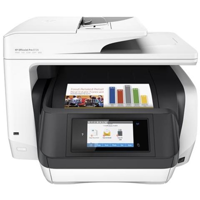 Stampante Multifunzione OfficeJet Pro 8720 All-in-One Stampa Copia Scansione Fax Inkjet a Colori A4 24 ppm (Colori) 20 ppm (B / N) USB / Wireless