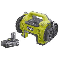 Confezione Compressore-gonfiatore Ryobi 18v - 1 Batteria 18 V 1.3 Ah - 1 Caricabatterie R18i-113s características