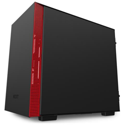 Case H210 Mini Tower Mini-ITX 1 Porte USB 3.0 1 Porte USB 3.1 Colore Nero e Rosso (Finestrato) precio