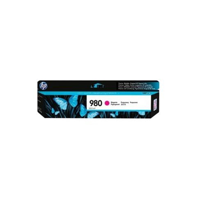 D8J08a Cartuccia Ink Originale 980 Magenta per HP Officejet Enterprise Color Flow X585z Series Capacità 6600 Pagine