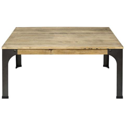 Tavolino Da Salotto Stile Industriale Vintage - 70x70x46 Cm precio