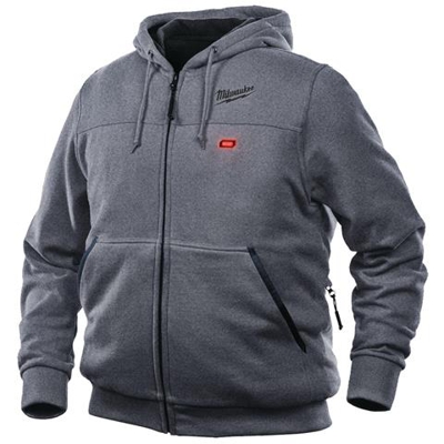 Felpa Milwaukee Gray M12 Warming Hhgrey3-0 Taglia S 4933464352 Senza Batteria E Caricatore