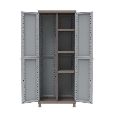 Armadio C-Rattan 3680 2 ante e 3 ripiani L68 x P39 x H170