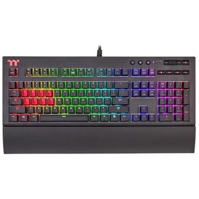 Tastiera Gaming USB Meccanica TT MX X1 RGB Cherry Blue Retroilluminata Colore Nero (Layout Tedesco)