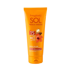SOL Ibisco Argan - Crema solare - protezione media SPF15 - water resistant en oferta