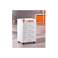 Cassettiera Laminato Bianco. precio