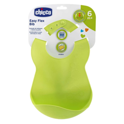 CHICCO BAVAGLINA RIGIDA 6M+ VERDE en oferta