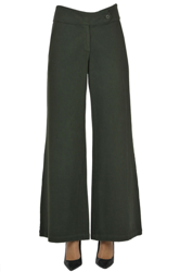 Wide leg trousers en oferta
