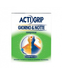 Actigrip Giorno E Notte Compresse Trattamento Sintomi Raffreddore E Influenza 12+4 Compresse características