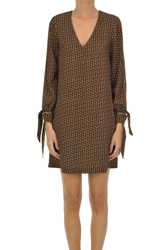 Optical print dress características