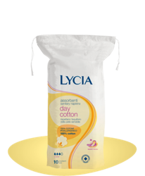 Lycia Day Cotton Assorbenti Ipoallergenici Con Ali 10 Pezzi características