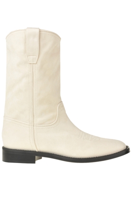 Eco-suede ankle-boots