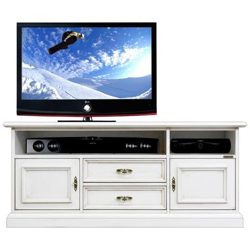 Mobile Tv Basso Con Vano Per Soundbar Bianco, L: 133 - H: 58 Cm características
