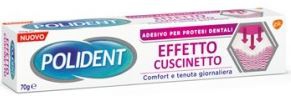 POLIDENT FISSATIVO EFFETTO CUSCINETTO ADESIVO PER PROTESI DENTALI 70 G