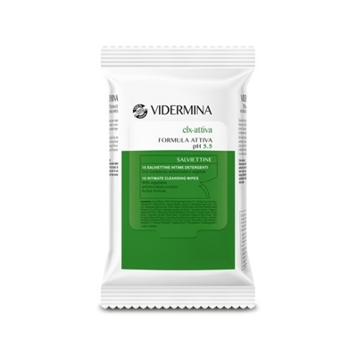 VIDERMINA CLX ATTIVA 15 SALVIETTE INTIME DETERGENTI