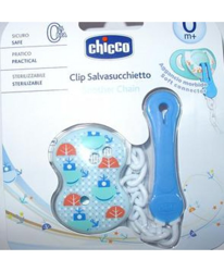 Chicco Clip Salvasucchietto Blu precio