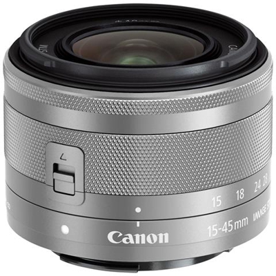 Obiettivo EF-M 15-45mm f / 3.5-6.3 IS STM Argento
