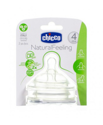 Chicco NaturalFeeling Tettarella StepUp A Flusso Regolabile New 4m+ 2 Pezzi precio