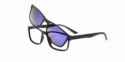 OCCHIALE DA LETTURA PREMONTATO TWINS PLATINUM SUNNY NERO NEW +1,50