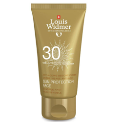 Louis Widmer Sun Protection Viso Anti-Ageing SPF30 Leggermente Profumata en oferta