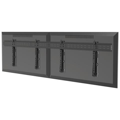 017-2012k Kit Di 2 Supporti Per Videowall Con Sistema Push Pull Per Schermo Tv Lcd Led 37''''-70''''