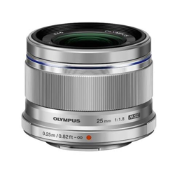0lympus DIGITAL 25mm f1.8 Obiettivo - Argento características