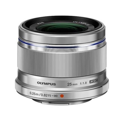 0lympus DIGITAL 25mm f1.8 Obiettivo - Argento