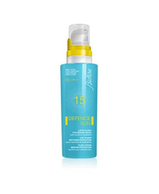 BioNike Defence Sun Spf15 Latte Fluido Solare Protezione Media 125 ml