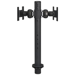Desk Mount Dual Back2back 10-30 Grm. Blk. Max20kg. Vesa75x75to100x100 características