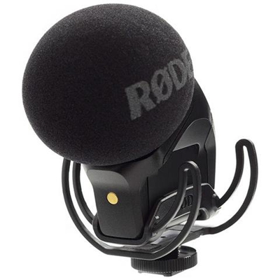 Pro Rycote Microfono a Condensatore Stereo X / Y con Supporto, Nero