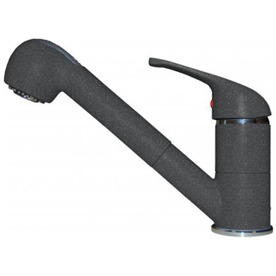 Miscelatore Monocomando Modello Venere 20.5 x 18 cm Colore Nero 54