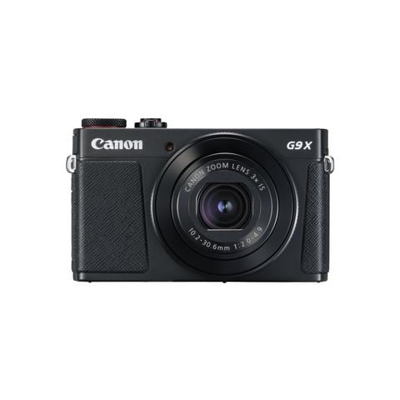 Fotocamera Compatta PowerShot G9 X Mark II Sensore CMOS 20.1 Mpx Zoom Ottico 3x Filmati Full HD Wi-Fi / NFC Colore Nero