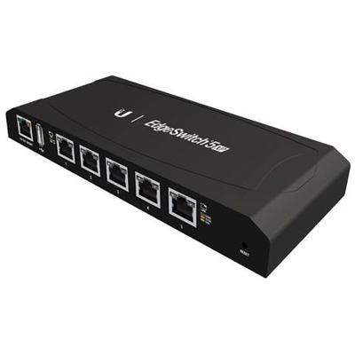 Switch ES-5XP 5 Porte Gigabit Ethernet PoE Colore Nero