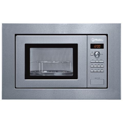 3WGX1929P Forno Microonde da Incasso Multifunzione Capacità 17 Litri Potenza 800 Watt Colore Acciaio Inossidabile