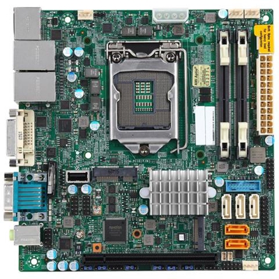Scheda Madre X11SSV-Q Socket H4 Chipset Q170 Mini ITX
