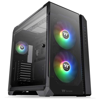 Case View 51 TG ARGB Midi Tower ATX / EATX / Micro-ATX / Mini-ITX 1 Porta USB 3.1 2 Porte USB 3.0 Colore Nero (Finestrato)