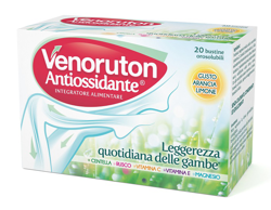 VENORUTON ANTIOSSIDANTE 20 BUSTINE OROSOLUBILI MONODOSE características