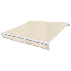 Tenda Da Sole Pieghevole 400 X 300 Cm Crema en oferta