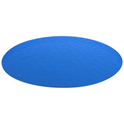 Telo Copripiscina Solare Copertura Rotonda Pe 549 Cm Blu en oferta
